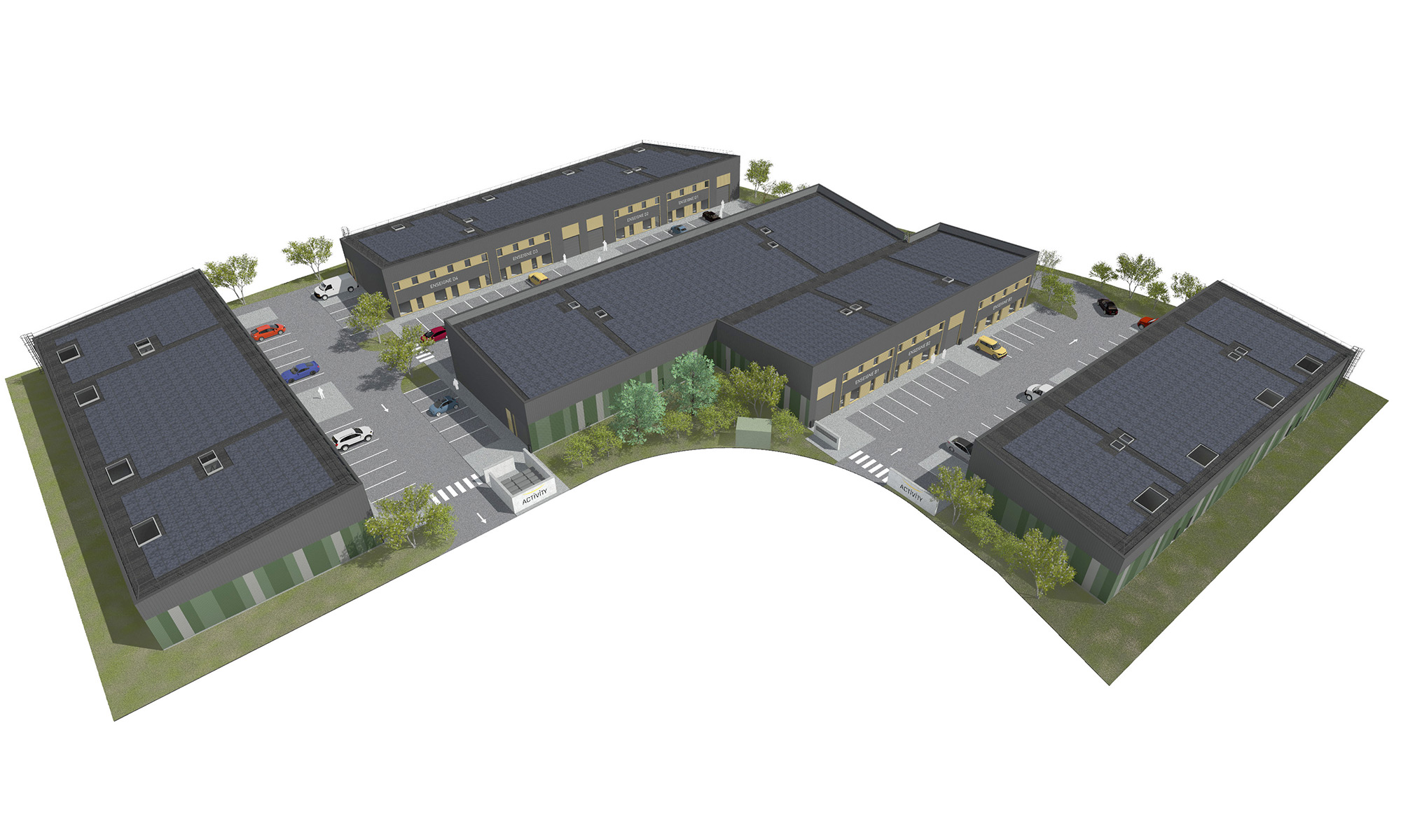 MNV _ Village d'activités _ Mainvilliers Atelier Poinville